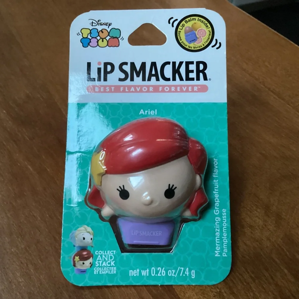 Disney Tsum Tsum Lip Smacker Best Flavor Forever Ariel Lip Balm